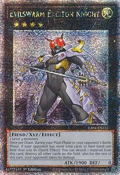 Evilswarm Exciton Knight (V.2 - Quarter Century Secret Rare)