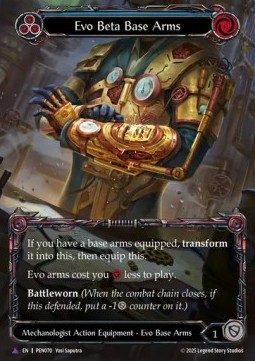 Evo Beta Base Arms (Marvel)