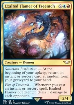 Exalted Flamer of Tzeentch