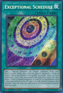 Exceptional Schedule (V.2 - Starlight Rare)