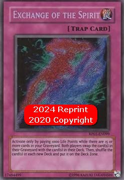 Exchange of the Spirit (V.2 - Secret Rare)