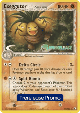 Exeggutor δ Delta Species  (HP 41)