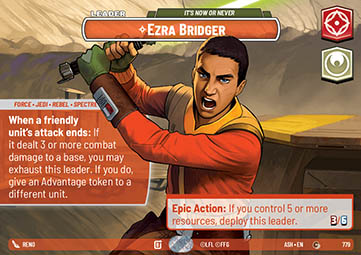 Ezra Bridger, It's Now or Never (V.2)