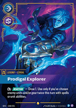 Ezreal, Prodigal Explorer (V.2 - Showcase)