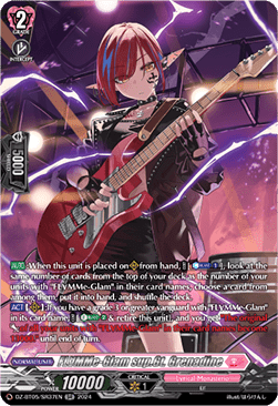 FL∀MMe-Glam sup.Gt. Grenadine [D-Format] (V.3 - Silver Rare)