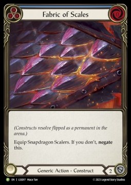 Fabric of Scales // Snapdragon Scalers (Cold Foil)