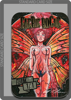 Faerie Rogue Token (Black 1/1)