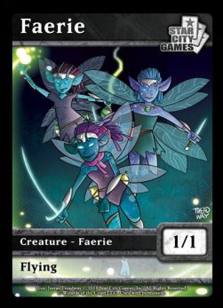 Faerie Token (Black 1/1)