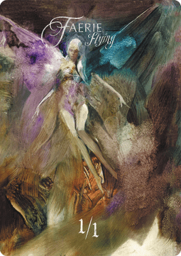 Faerie Token (Blue 1/1)