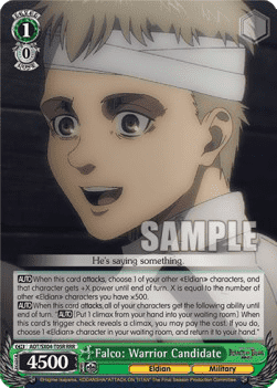 Falco: Warrior Candidate (V.2 - Triple Rare)