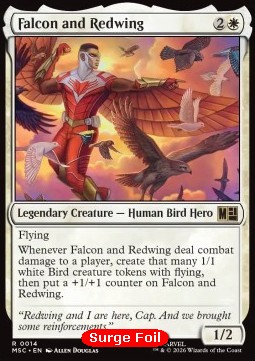 Falcon and Redwing