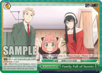 Family Full of Secrets (V.2 - Triple Rare)