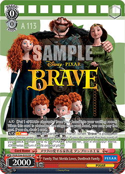 Family That Merida Loves, DunBroch Family (V.2 - Special Rare)