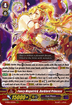 Fancy Megatrick, Darklord Princess [V Format] (V.1 - Triple Rare)