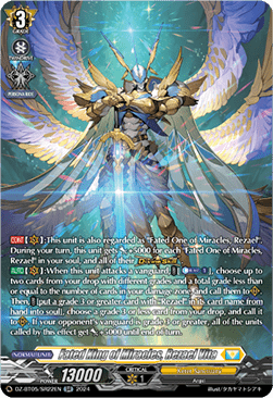Fated King of Miracles, Rezael Vita [D-Format] (V.4 - Silver Rare)