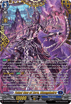 Fated One of Zero, Blangdmire [D-Format] (V.2 - Double Frame Rare)