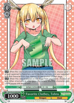 Favorite Clothes, Tohru (V.2 - Feature Rare)
