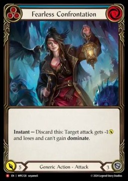 Fearless Confrontation (Rainbow Foil)