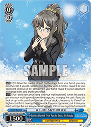 Feeling Warmth From Powder Snow, Rio Futaba (V.1 - Double Rare)