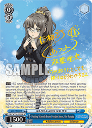 Feeling Warmth From Powder Snow, Rio Futaba (V.2 - Special Rare)