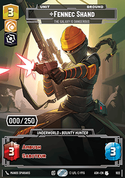 Fennec Shand, The Galaxy Is Dangerous (V.5)