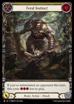 Feral Instinct (Extended Art Cold Foil)