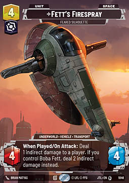 Fett's Firespray, Feared Silhouette (V.3)