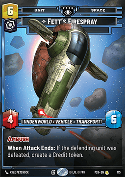 Fett's Firespray, In Pursuit (V.3)