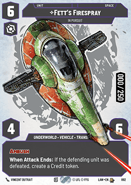 Fett's Firespray, In Pursuit (V.5)