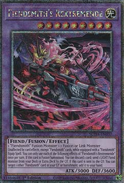 Fiendsmith's Rextremende (V.2 - Quarter Century Secret Rare)