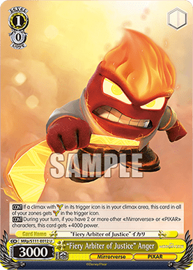 “Fiery Arbiter of Justice” Anger (V.1 - Uncommon)