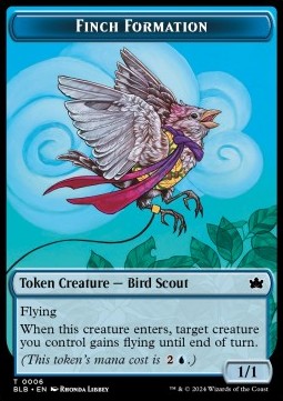 Finch Formation Token (U 1/1) // Ral, Crackling Wit Emblem