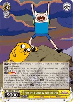 Finn the Human & Jake the Dog (V.1 - Double Rare)