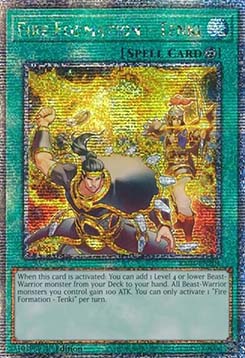Fire Formation - Tenki (V.2 - Quarter Century Secret Rare)