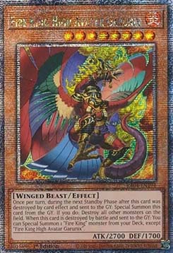 Fire King High Avatar Garunix (V.2 - Quarter Century Secret Rare)