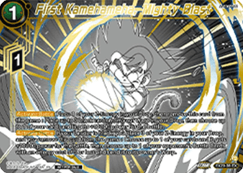 First Kamehameha, Mighty Blast (V.1 - Expansion Rare)