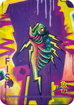 Fish Token (Blue 1/1)