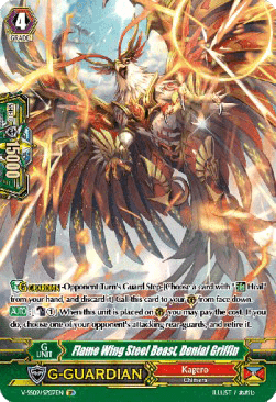 Flame Wing Steel Beast, Denial Griffin [G Format] (V.2 - Special Parallel)