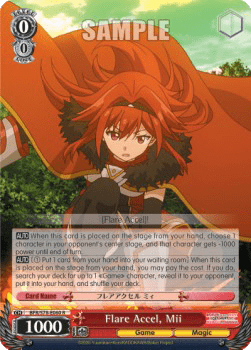 Flare Accel, Mii (V.1 - Rare)