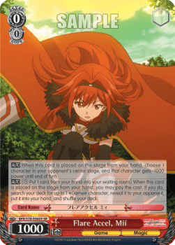 Flare Accel, Mii (V.2 - Super Rare)