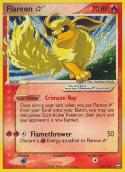 Flareon Gold Star  (PK 100)