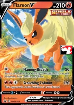 Flareon V  (PPS1 SWSH 149)