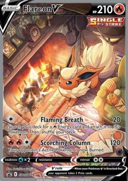 Flareon V  (SWSH 179)