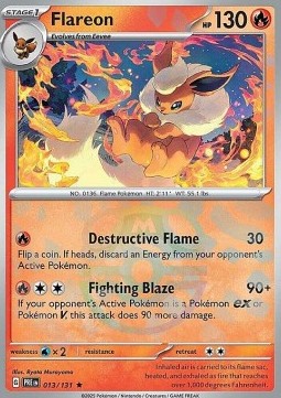 Flareon  (xPRE 013)
