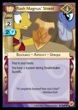 Flash Magnus' Shield