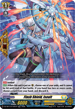 Flash Shield, Iseult [D-Format] (V.2 - Trial Deck Rare)