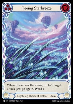Fleeing Starbreeze (Extended Art Cold Foil)