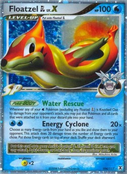 Floatzel [GL] LV.X  (RR 104)