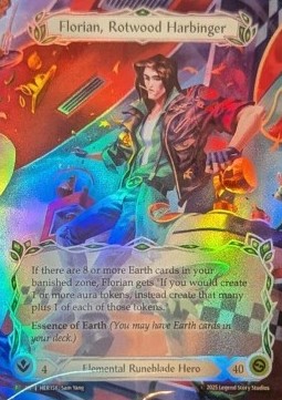 Florian, Rotwood Harbinger (Alternate Art Rainbow Foil)