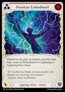 Flowstate Embodiment (Rainbow Foil)